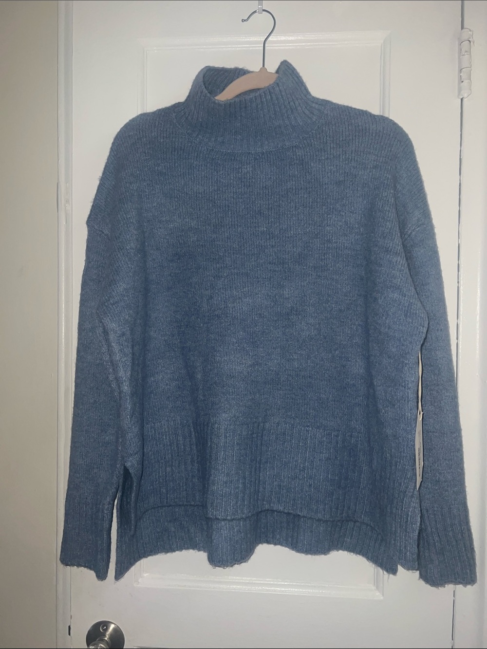 Fifteen twenty . Chunky turtle neck tunic sweater.